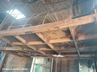 Fire Damaged Stock of SS Scrap